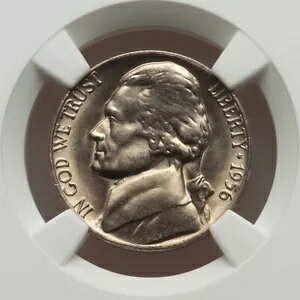 1956 Jefferson 5c Tripled Die ReverseAFS-802 MS66 * EgAWF * MS66 DDR *