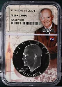 ???1976 S �A�C�[���n���[ �h�� NGC PF69?�X�^�[ �J���I �g�b�v �|�b�v!������ 3D D-DAY ���x��???