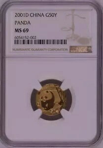 NGC MS69 2001D `Ci p_ 1/10 IX 