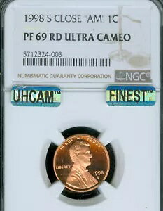 1998 S CL AM �����J�[�� �Z���g NGC PF69 RD UCAM MAC ULTRA HEAVY CAM UHCAM & FINEST *