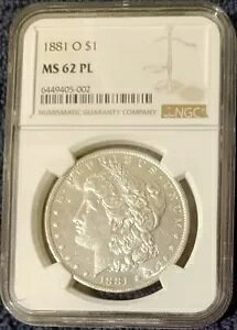 1881-O K_[ANGC MS-62 PLAɃuAg