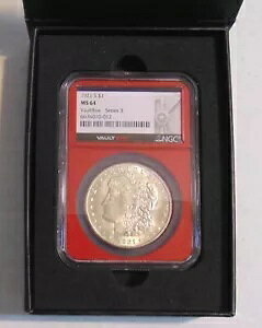 2023 ボールトボックス シリーズ 3 レッドコア 1921-S モーガン シルバー ダラー MS64 NGC