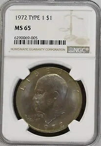 1972 $1 Type1 AC[n[ h NGC C{[ g[jO MS65 6290069-005
