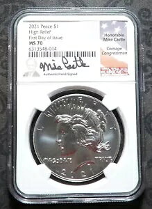 2021 �s�[�X�_���[ NGC MS70 �������s �}�C�N �L���b�X�� �T�C������ - POP 240