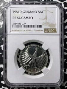 1951-D hCc 5 }[N NGC PR64 JI bg#G8507 Vo[!؋I󏭁I