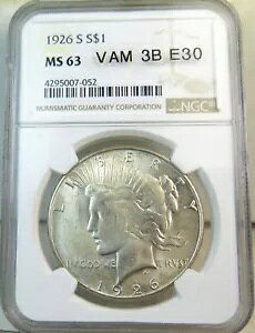 1926 S s[X h NGC MS63 *VAM 3B _C t@C C obv Elite30* BR