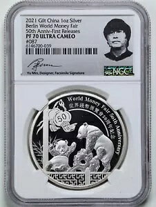 ���� 2021 1 �I���X �M���g �V���o�[ �x������ �}�l�[ �t�F�A 50 ���N�L�O PF70UCAM NGC 6146700-039