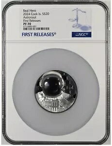 NGC PF70 FR 2024 �N�b�N���� ���A�� �q�[���[�Y �A�X�g���m�[�g 3 �I���X �V���o�[ �u���b�N �v���[�t �R�C��