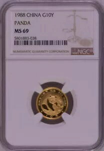 NGC MS69 1988 `Ci p_ 1/10 IX 