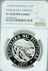 1977 tBs Vo[ 25 s\ oiEG CXeX NGC PF 70 Eg JI A