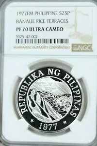 1977 tBs Vo[ 25 s\ oiEG CXeX NGC PF 70 Eg JI