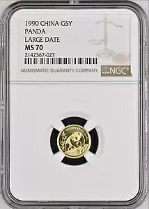 1990 5 ������ 1/20 �I���X �S�[���h �p���_ ? NGC MS70 ���[�W �f�C�g �� ? �g�b�v �|�b�v ?? �|�b�v 59