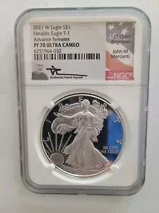 2021 W NGC PF 70 �E���g�� �J���I �w�����f�B�b�N �C�[�O�� T1 �����J���e�B �t���b�O ��s�����[�X