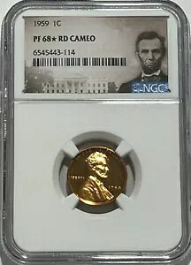 1959 NGC PF68 RD �X�^�[ �J���I ���b�h �v���[�t �����J�[�� �������A�� �y�j�[ 1C �|�[�g���[�g ���x��