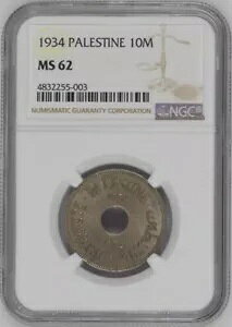 �p���X�`�i�A10 �~�� 1934 - �d�v�ȓ��t (PAL.) NGC MS 62�A���A