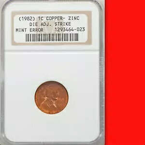 1982 NGC ���^�����X�g���C�N COPPER ZINC ���I�I���������ł��I�����J�[�� �Z���g 1C