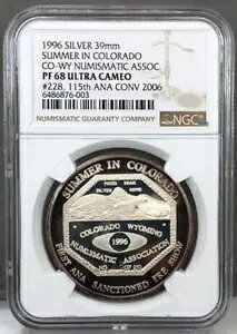 1996�N�R�����h�B�R�[���C�B�̉� NUMISMATIC ASSOC #228 ��115��ANA CONV 2006 NGC PF68