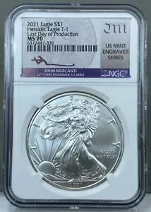 2021 �V���o�[ �C�[�O�� NGC MS70 Mercanti �����ς� ~ ���Y�ŏI��LDP ~ �^�C�v 1