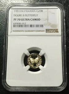 �p�i�} 20 �o���{�A 1981 �S�[���h NGC PF70UC ���̔��̎� �g�b�v�O���[�h