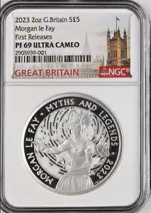 2023 p_bƓ` 3 Ԗڂ̃RC - [K  tFC 2 IX Vo[ v[t NGC PF69 FR