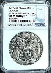 2017 co 2 IX hS _b̐ nC[t NGC MS70 ER $2 !