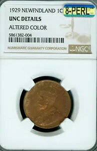 1929 �j���[�t�@���h�����h �Z���g NGC MS65 + MAC 8PERL �t�@�[�X�g �X�g���C�N �S�[�W���X �R�C�� *