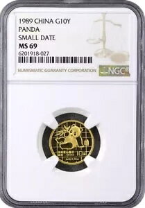 NGC MS69 1989 `Ci p_ 1/10 IX  X[ fCg