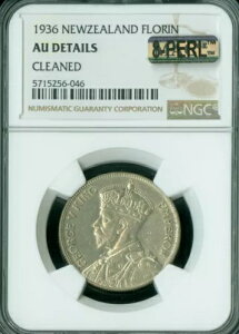 1936 �j���[�W�[�����h FLORIN NGC AU55 �ڍ� MAC 8PERL ���Ɋ� *