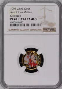 NGC PF70 1998 �����g�ˎ��� 1/10 �I���X �S�[���h �J���[ �R�C��