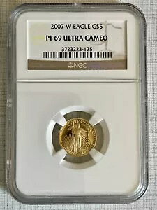 USA 2007 C[O $5 1/10 IX S[h RC NGC PF69 Eg JI SKU# 2337