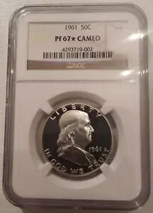 1961 NGC PF 67* X^[ JI v[t tN n[t ** PQ - UCAM OBV & JI REV **