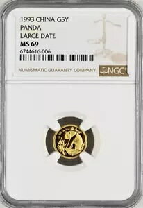 NGC MS69 1993 `Ci p_ 1/20 IX  [W fCg