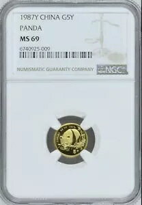 NGC MS69 1987Y `Ci p_ 1/20 IX 