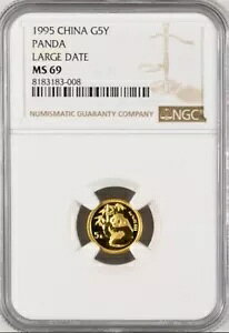 NGC MS69 1995 `Ci p_ 1/20 IX  [W fCg