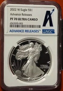 2022 W Advance �����[�X NGC PF70 �E���g�� �J���I �v���[�t �V���o�[ ?? A ���x��