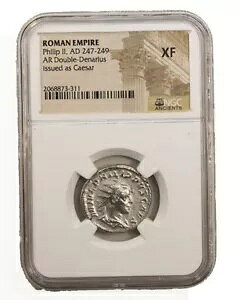 NGC XF �t�F���y 2 ���̃A���g�j�j�A�k�X AD247-249 NGC �Ñ�̃_�u�� �f�i���E�X