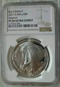 ��A�t���J R5 2021 �V���o�[ �v���[�t 1�I���X �R�C�� Big5 �V���[�Y II �G���t�@���g NGC PF69