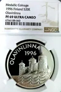 NGC PF69 �E���g�� �J���I-�t�B�������h 1996 �I�����B�j�����i��v�� �V���o�[ 20 ���[��