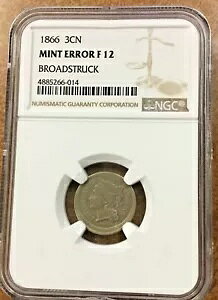 1866 3c jbP u[hgbN ItZ^[ G[ NGC F12