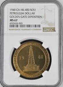 1940N C??A HK-483 NGC MS67 Ζh S[fQ[g SC$1 Type-1 