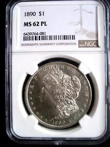 1890-P �����K�� �h���ANGC MS-62 PL - Proof-Like++++ �Ŕ��ɒ�����