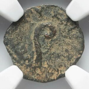 NGC Ch F CHOICE FINE �|���e�B�E�X �s���g ���_�� �C�G�X �����R�C�� 26-36 AD AE Prutah