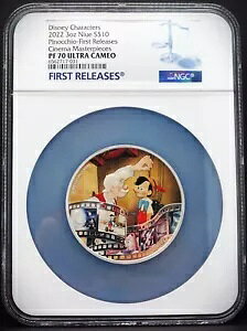 2022 jEG $10 3IX fBYj[ LN^[Y smLI NGC PF70 UC {bNX + COA