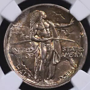 1926 N S IS gC NGC MS64 ̂Vo[̕\ʂɌ̂AeB[N uY