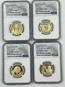 2024 S AMERICAN INNOVATION v[t Zbg NGC PF 70 ILALSAMEAMS ?񃊃[X?