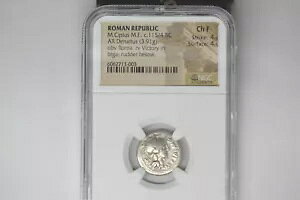 M. �L�s�E�X M. f. �i�I���O115�`114�N���j�B AR �f�i���E�X (17mm�A3.91 gm)�B NGC F 4/5 - 4/5