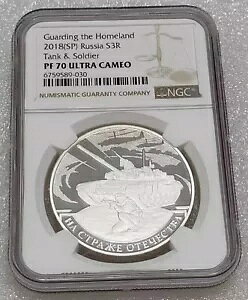NGC PF70 VA 2018 cԂƕm Vo[ RC 3 [u