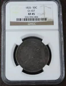 1826 �L���b�v�h �o�X�g �n�[�t�_���[ NGC XF 45 O-107 �č������� 50C �R�C��