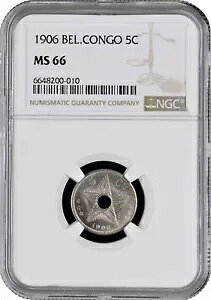 RSR 5 ZeB 1906ANGC MS66AuI|h 2  (1865 - 1908)v GNZg |bv 6/0-