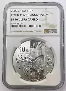 NGC PF70  2009 ؐla 60 NLO 1 IX 10  COA